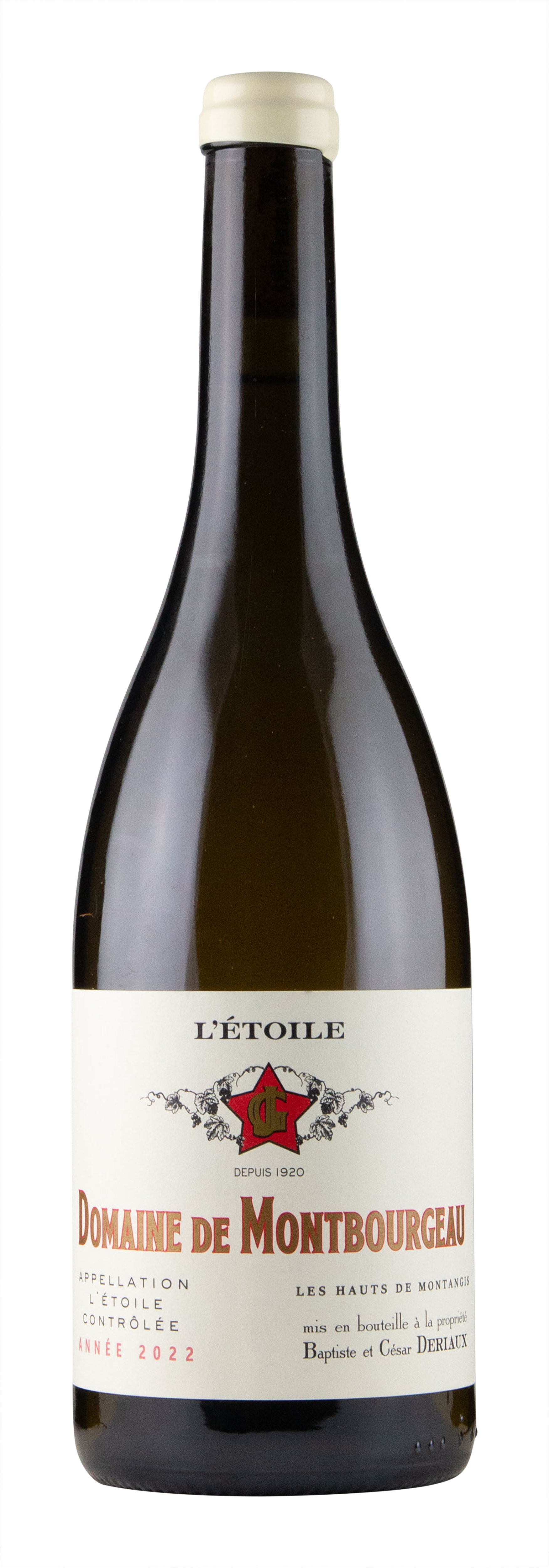 Domaine de Montbourgeau L'Etoile Chardonnay Ouillé Les Hauts de Montangis 2022